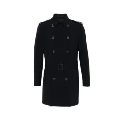 Dobbeltspændt trenchcoat