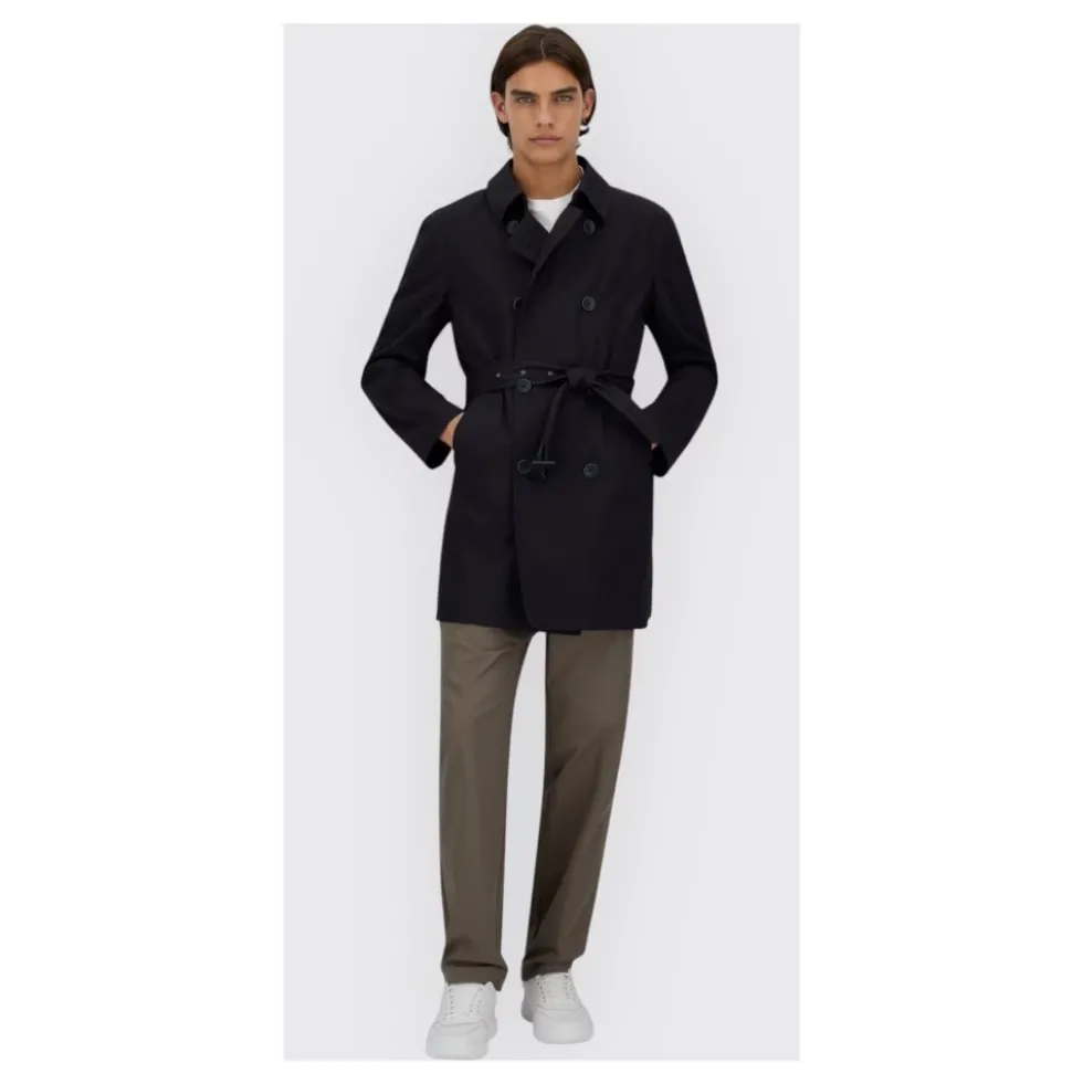 Double-Breasted Trench Coat