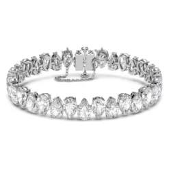 Dråbeformet Hvidt Armbånd