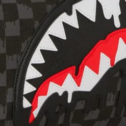 Dripping Sharks in Paris Mini Duffle