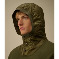 Ekstrafin Merino Uld Blandet Halv Knap Sweater