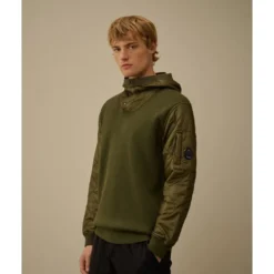 Ekstrafin Merino Uld Blandet Halv Knap Sweater
