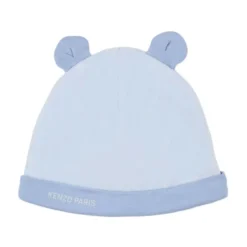 Elefantprint Beanie og Bib Sæt