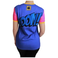 Elegant bomuldst-shirt med Supergirl-motiv
