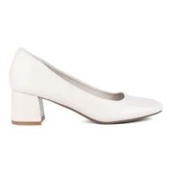 Elegant Hvide Formelle Pumps