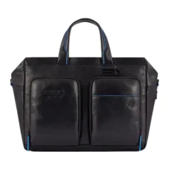 Elegant Læder Dokumentmappe med Laptoprum