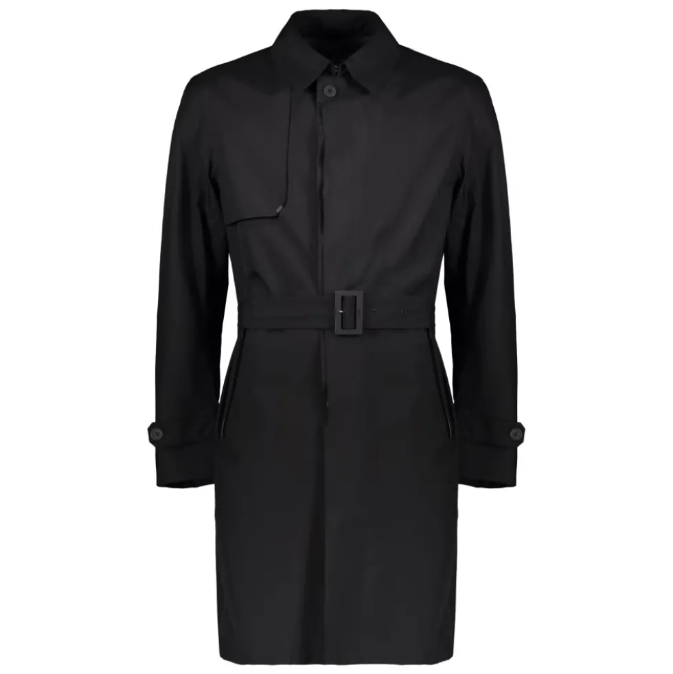 Elegant Trenchcoat med justerbart bælte