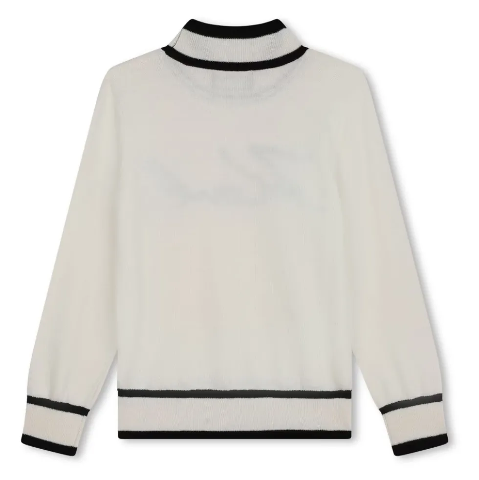 Embroidered Signature Sweater