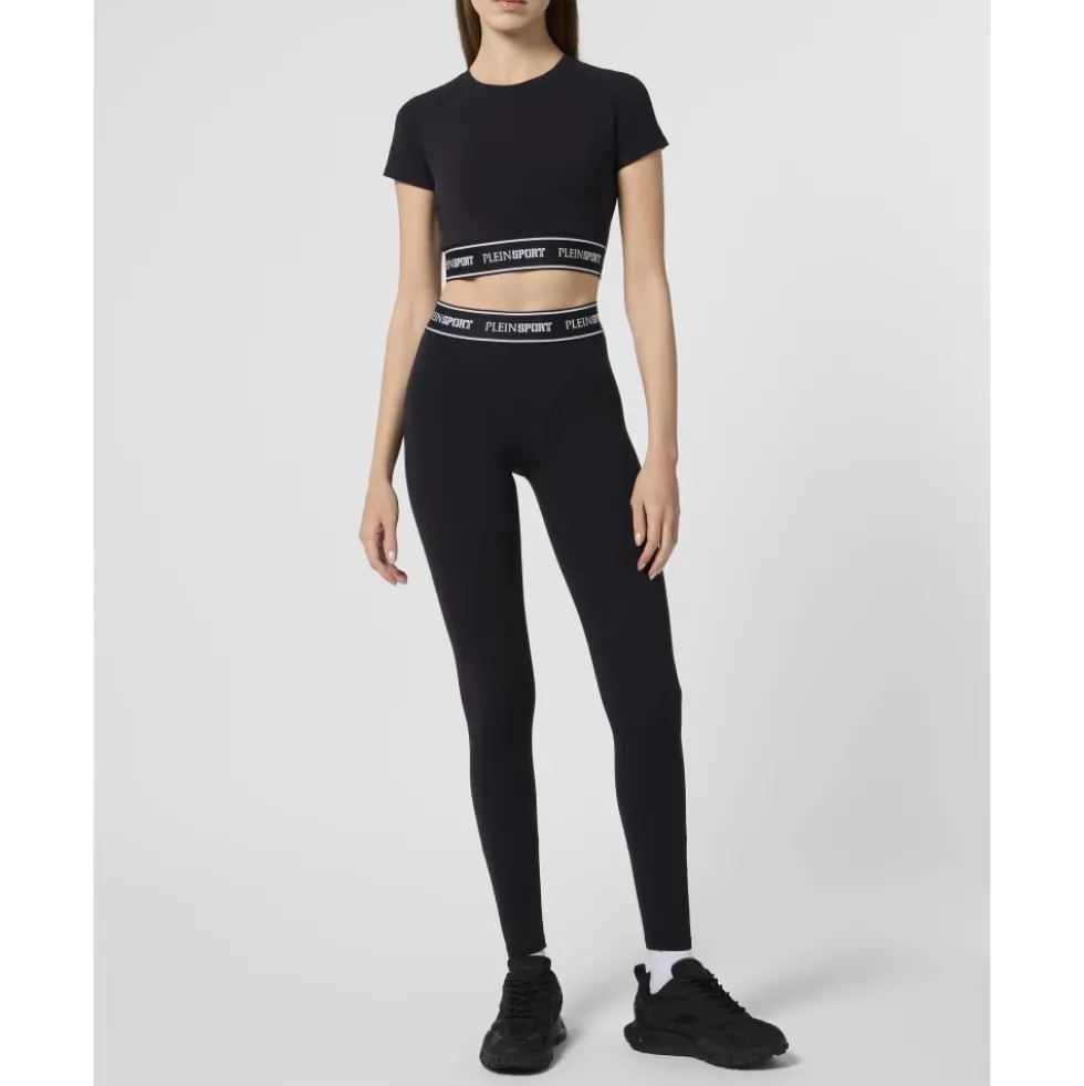 Fleece Cropped T-Shirt