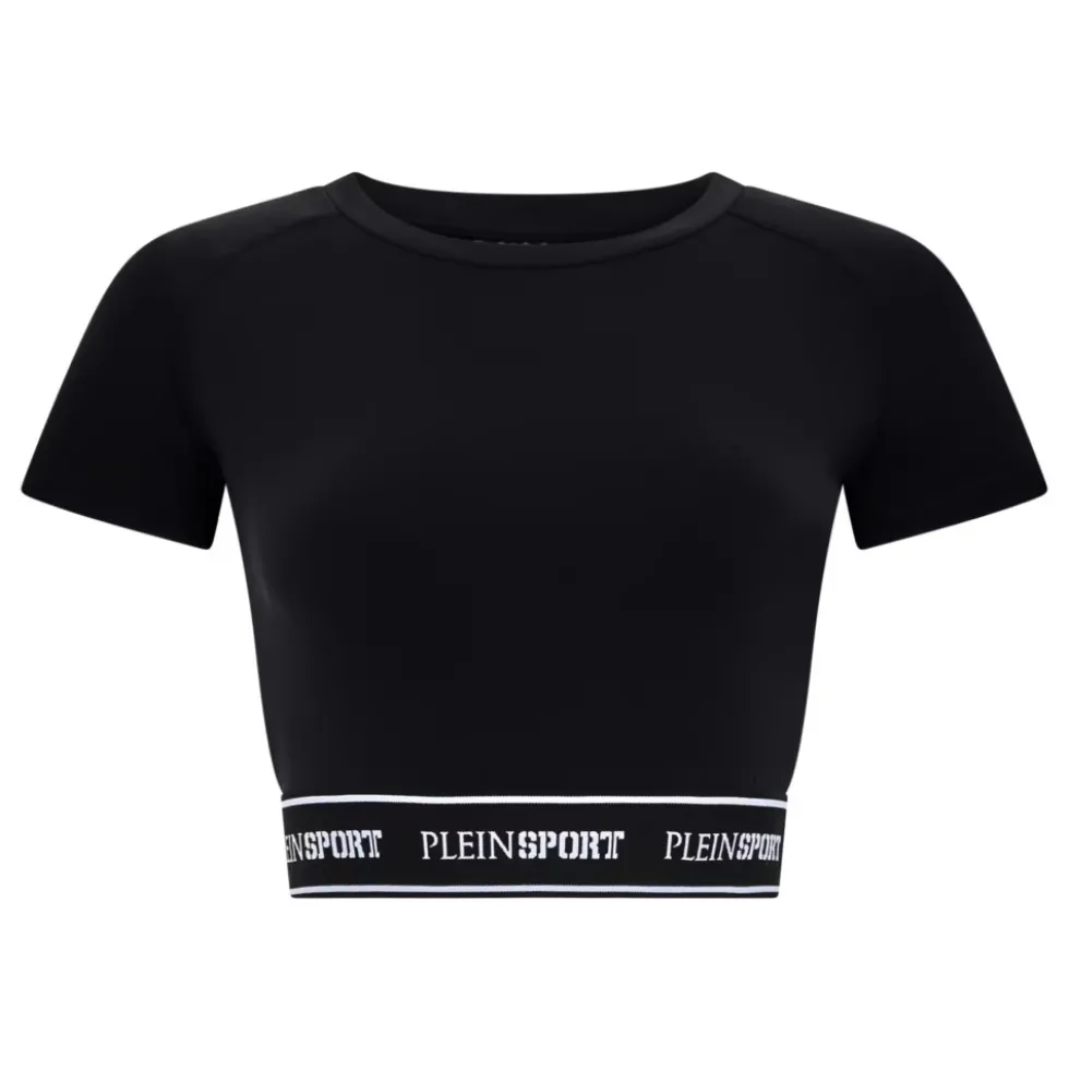 Fleece Cropped T-Shirt