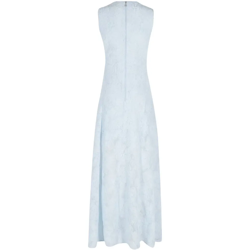 Floral Mesh Maxi Dress