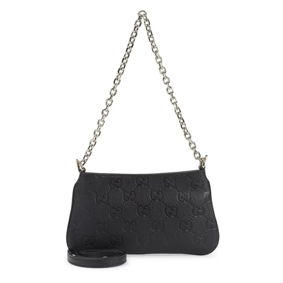 GG Emblem Small Shoulder Bag