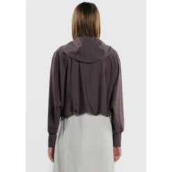 Giacca manica raglan con rete