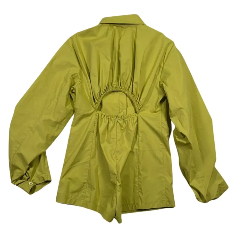 Grøn Børne Jumpsuit med Åben Ryg