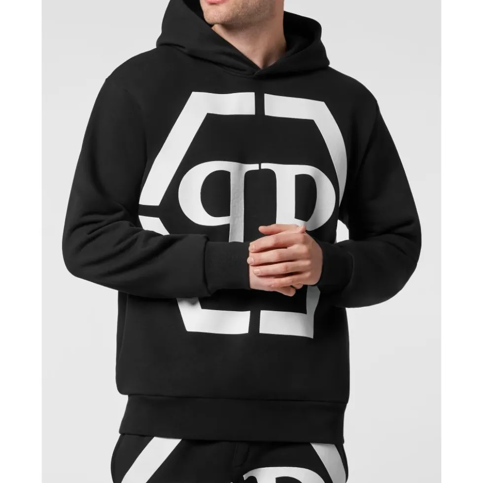 Hooded Sweatshirt Hexagon
