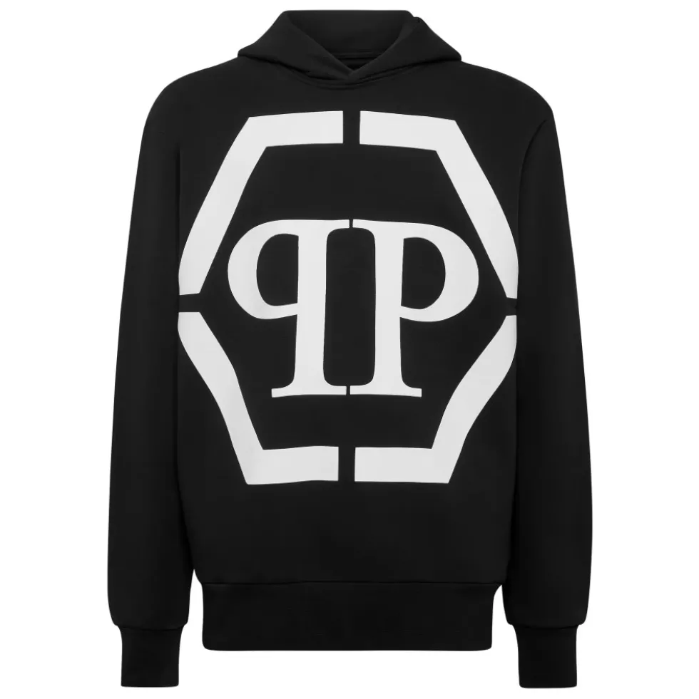 Hooded Sweatshirt Hexagon