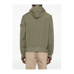 Hooded Zip Bomber Jacket