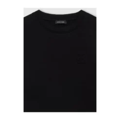 Indrammet Monogram Sweatshirt Hybrid Stil