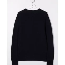Intarsia Bomulds sweater