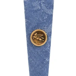Jacquard Denim Hårbånd
