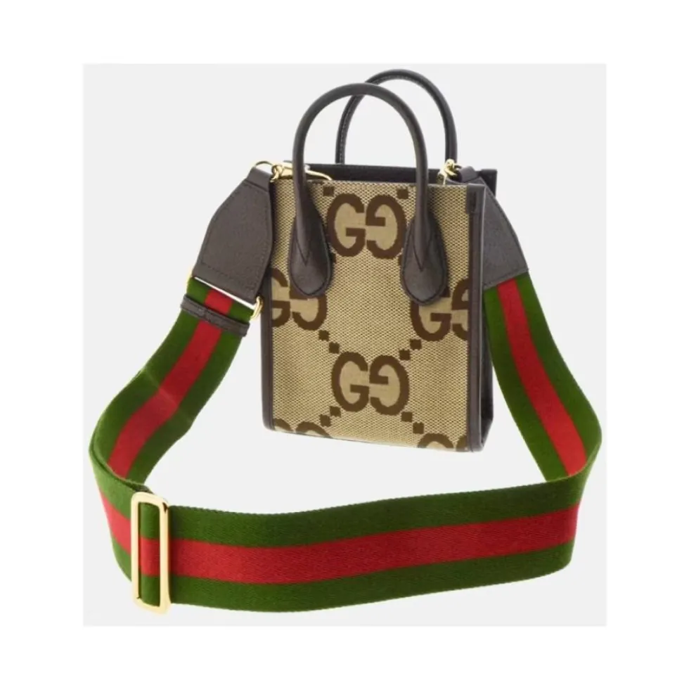 Jumbo GG Tote Mini Brun Taske