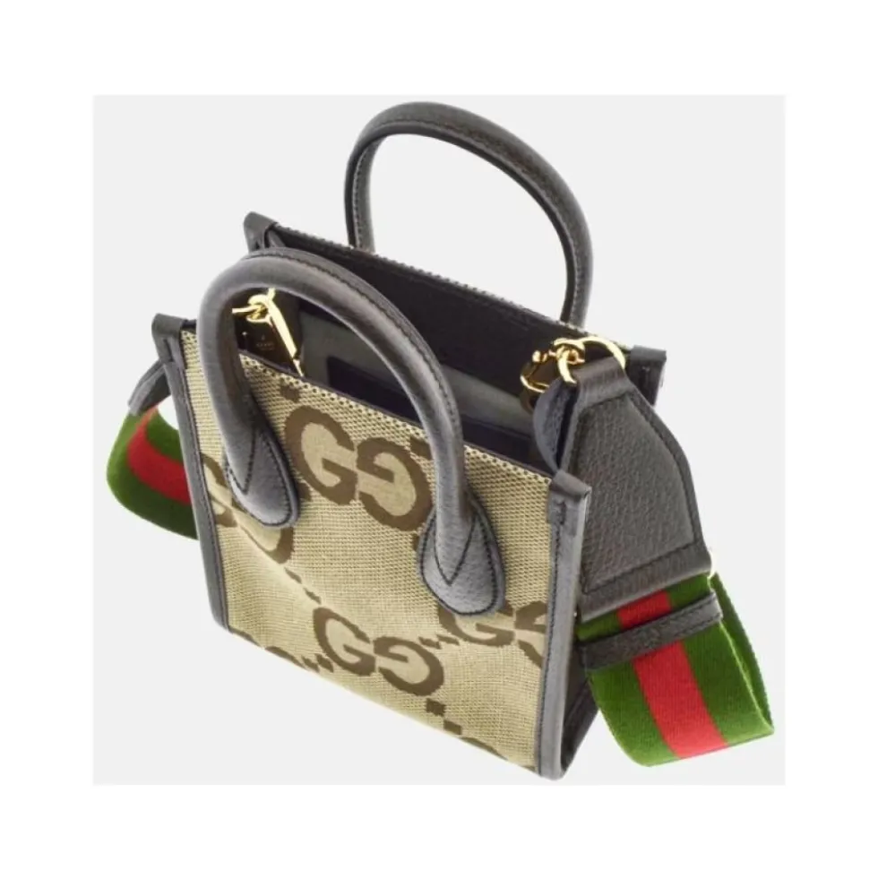 Jumbo GG Tote Mini Brun Taske