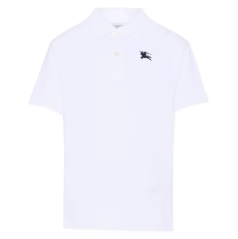 Kortærmet bomulds polo shirt