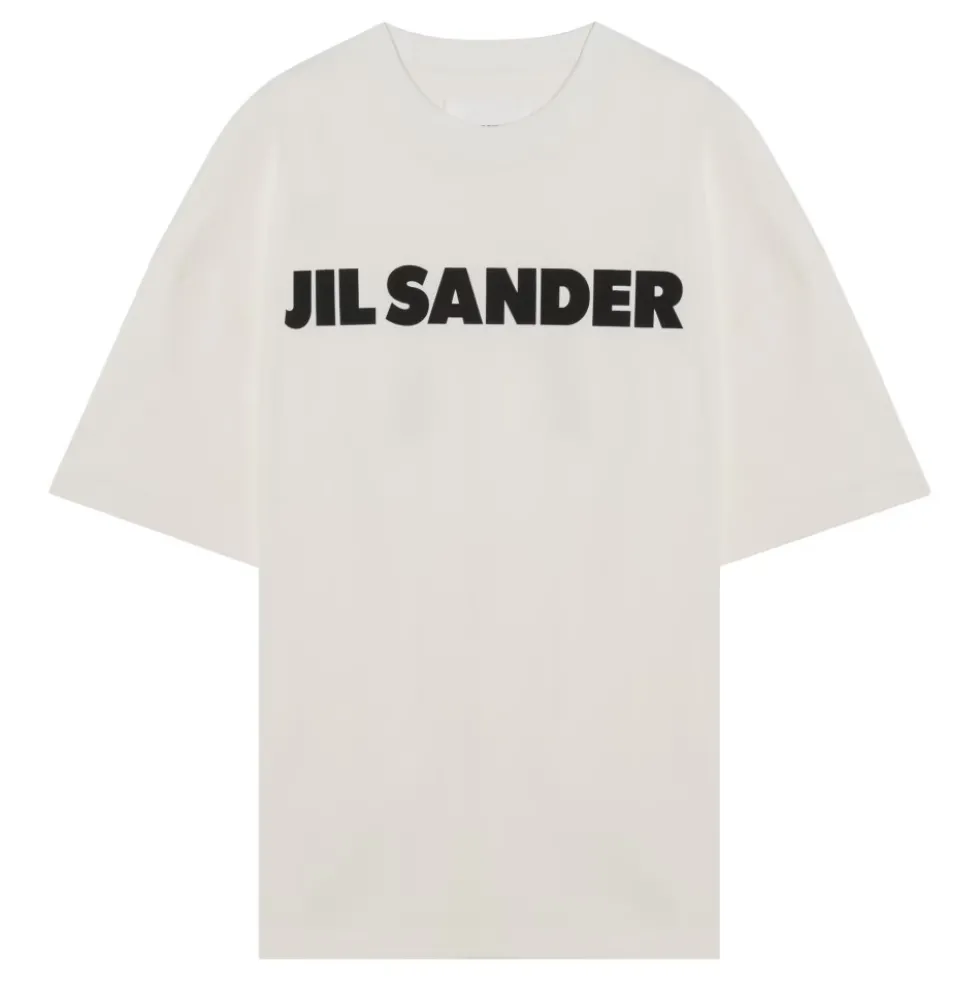 Kortærmet T-shirt med Rund Hals