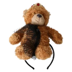 Krystal Krone Teddy Bear Hårbånd