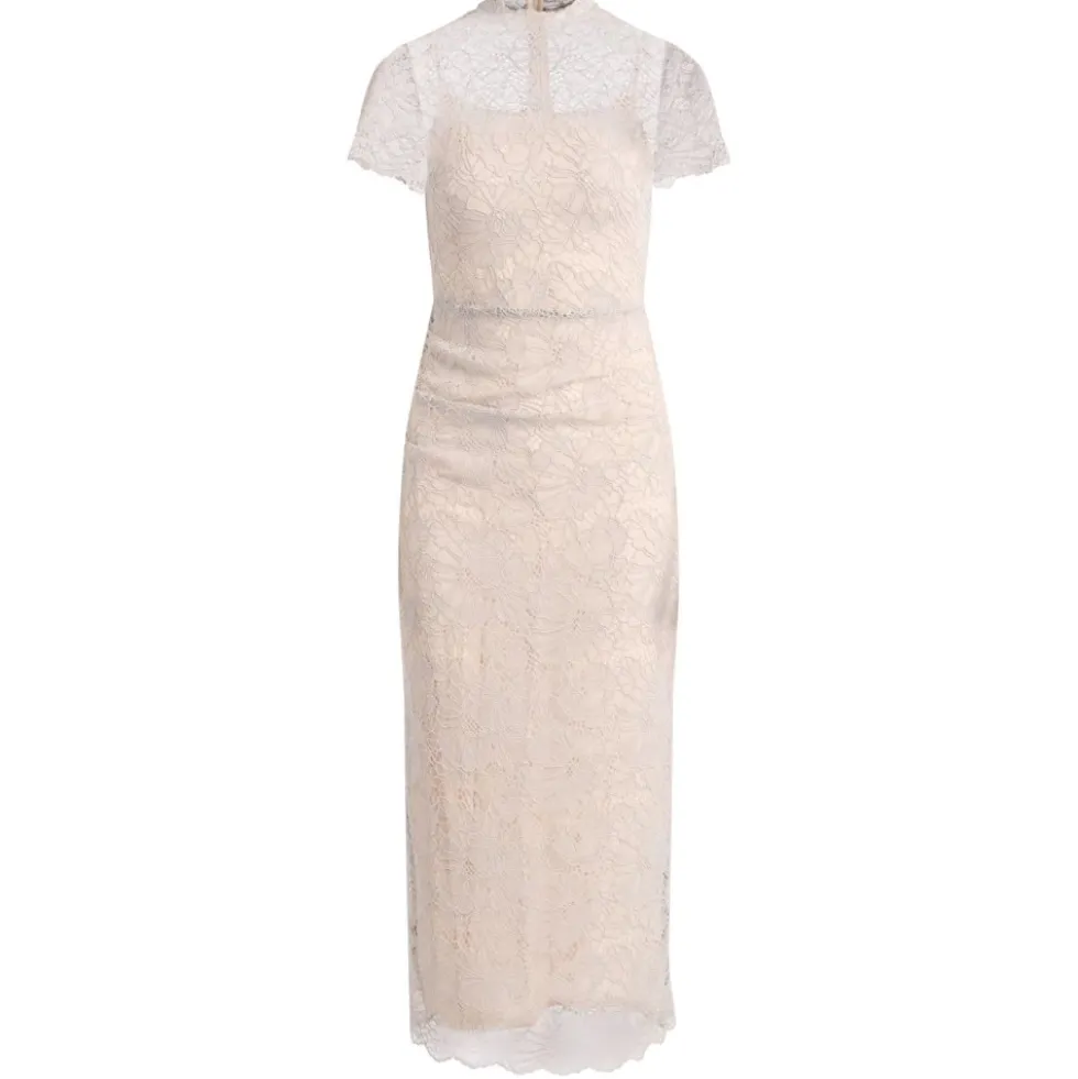 Lace Long Midi Dress