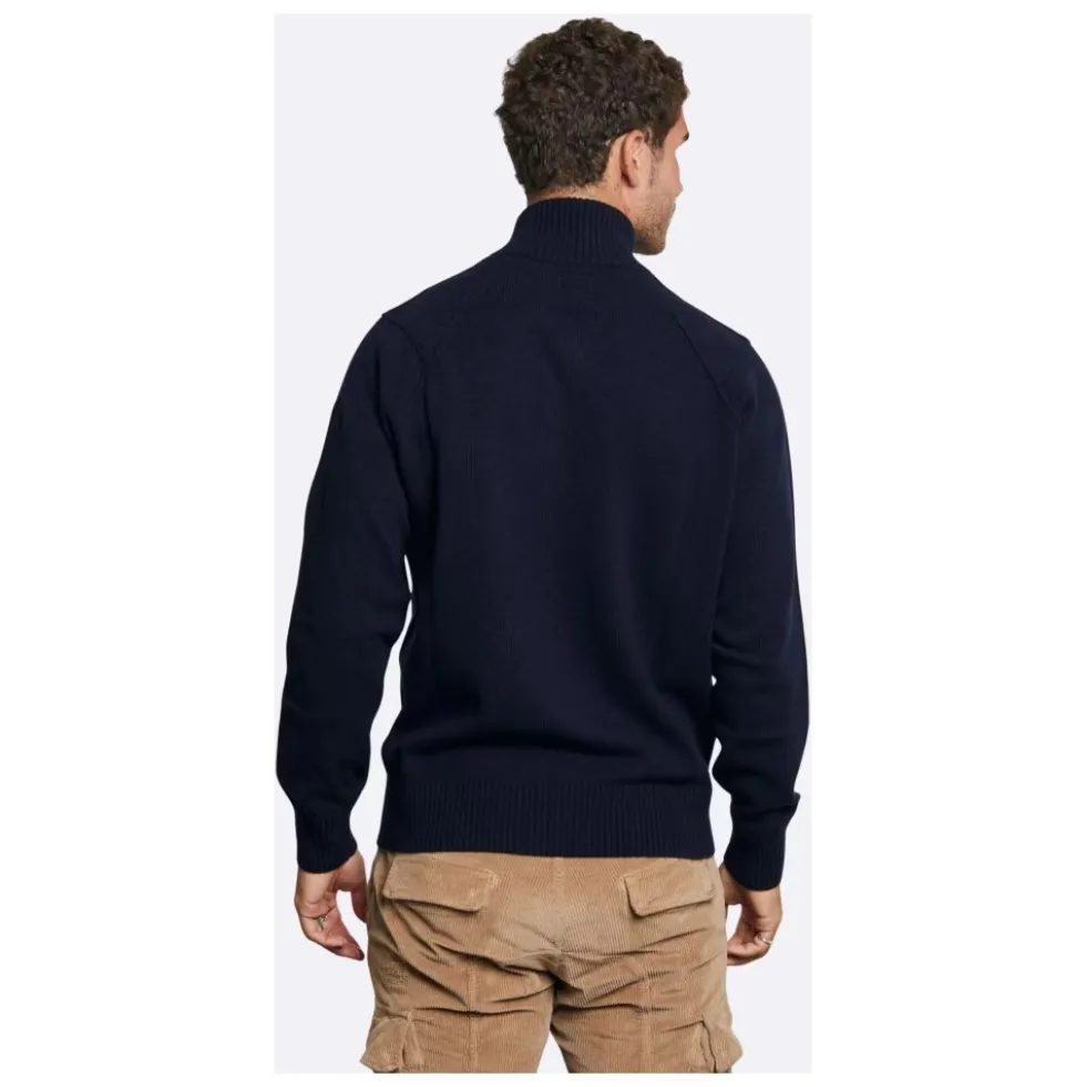 Lambswool Full Zip Sweater