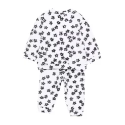 Langærmet jakke, T-shirt og leggings sæt