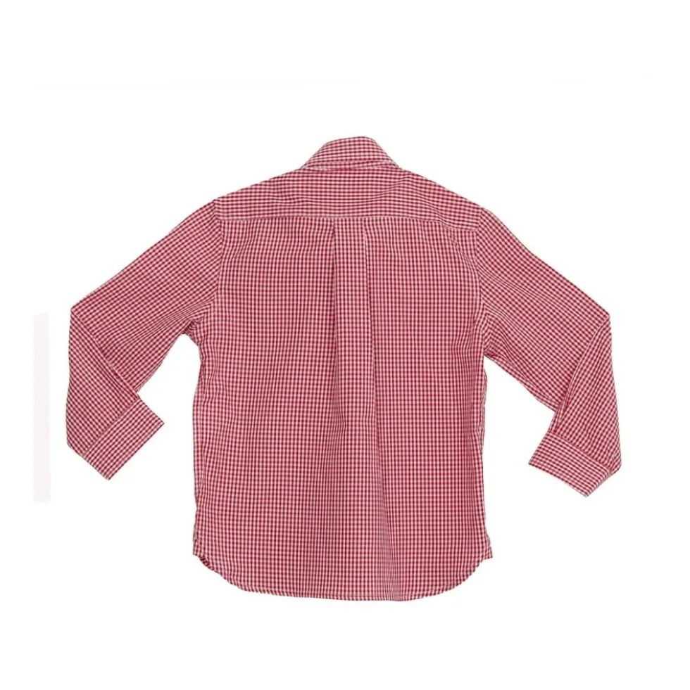 Lapel Collar Langærmet Skjorte