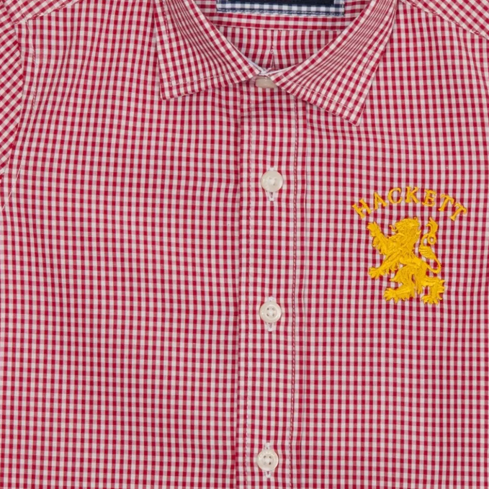 Lapel Collar Langærmet Skjorte