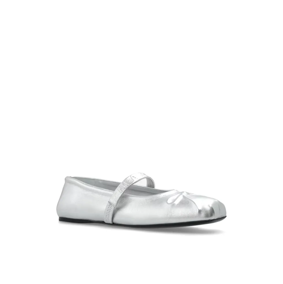 Læder Ballerina Sko