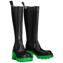 Læder Chelsea Støvler med Profilsål