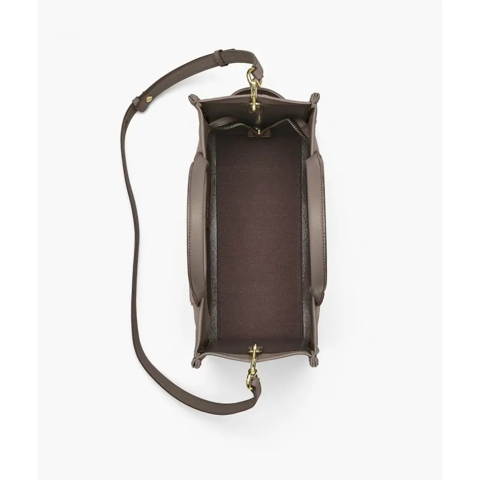 Læder Medium Tote Taske