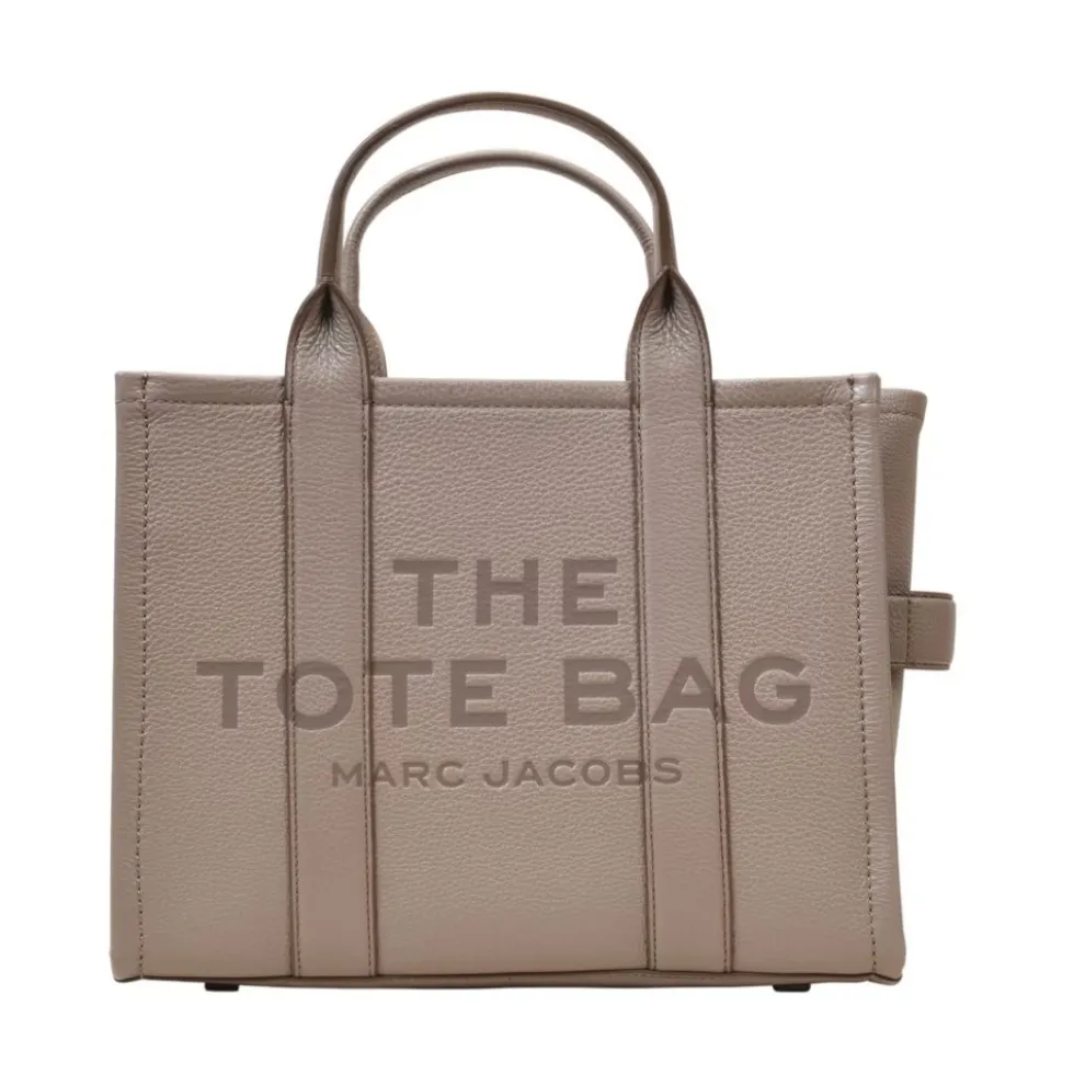 Læder Medium Tote Taske