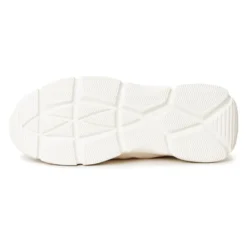 Læder Platform Moccasiner Alisa - Hvid