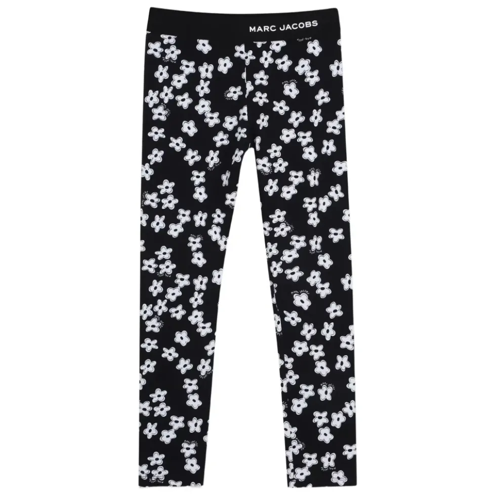 Leggings med blomsterprint