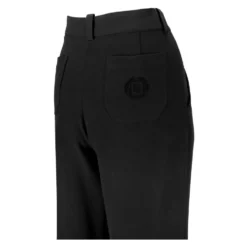 Leggings med lynlås, krog og knap