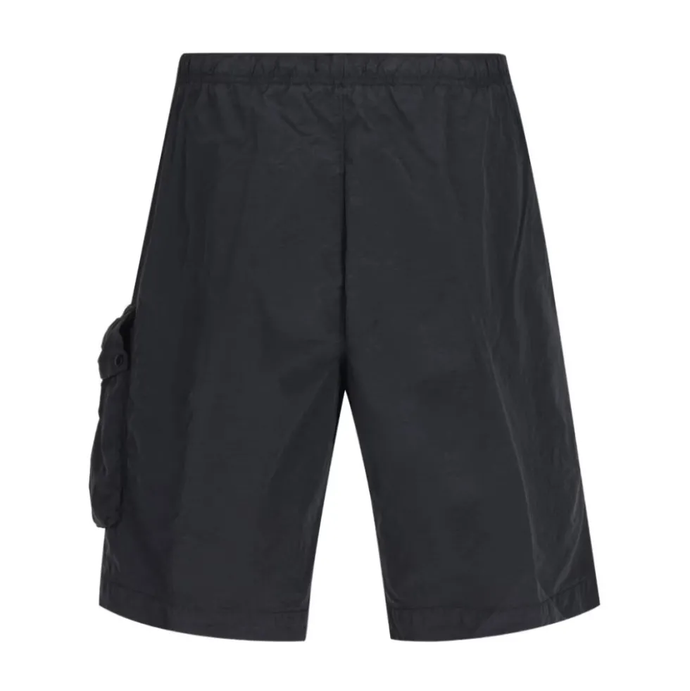 Lens-detail Cargo Shorts