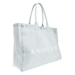 Leo Denim Shopper Bag
