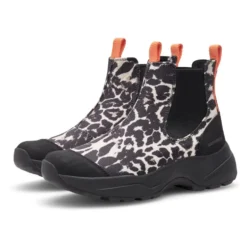 Leopard Vandtæt Slip-On Støvle til Kvinder