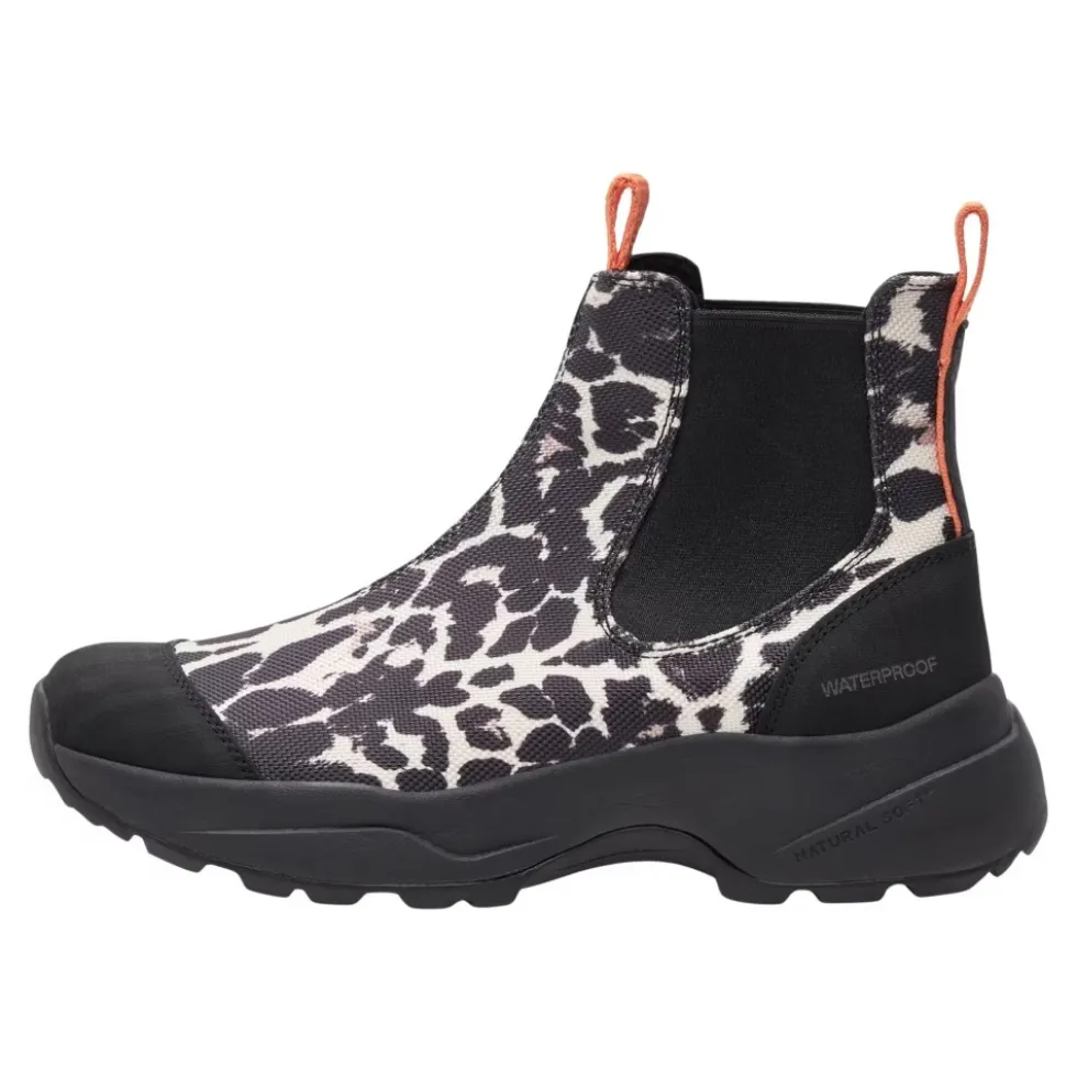Leopard Vandtæt Slip-On Støvle til Kvinder
