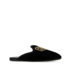 Logo Broderede Slip-On Mules