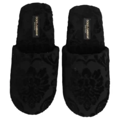 Logo-broderede slippers