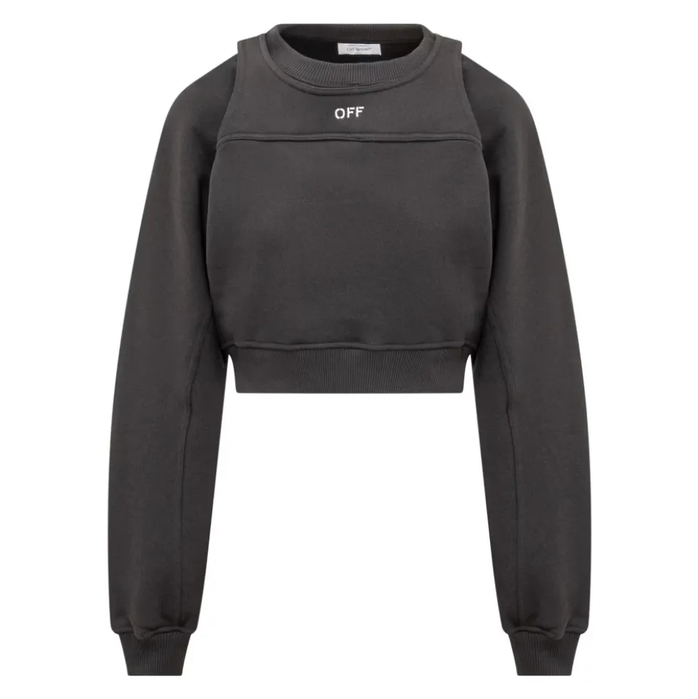 Logo Detail Cotton Sweatshirt