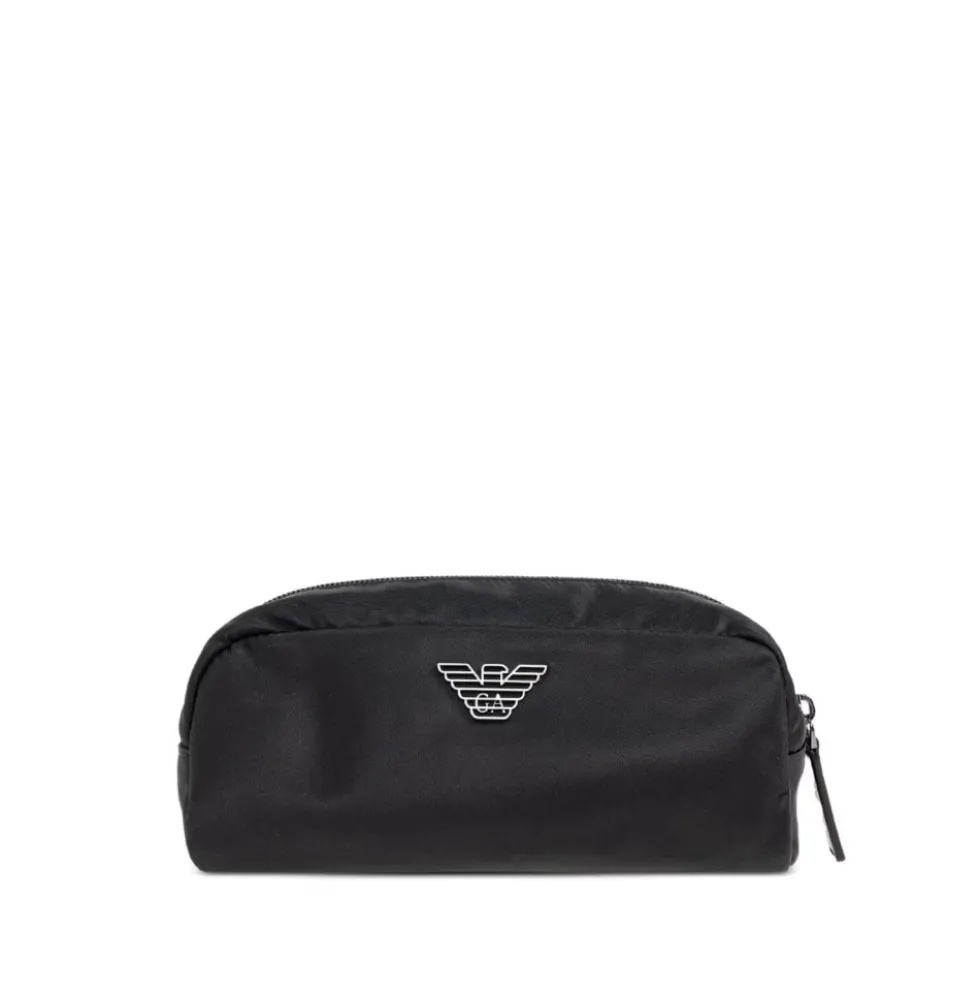 Logo Detail Travel Pouch