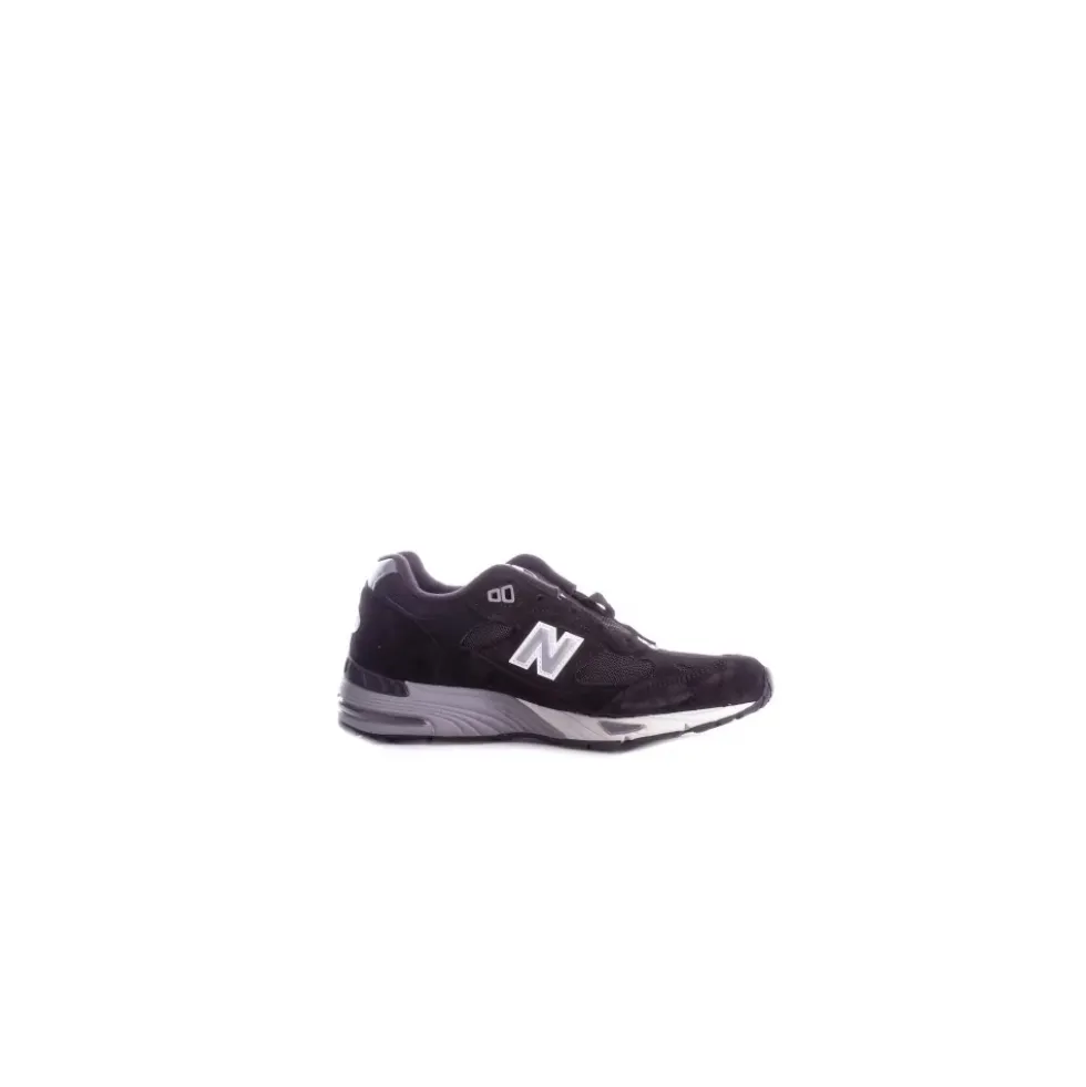 Logo Sneakers med Ruskindsoverdel